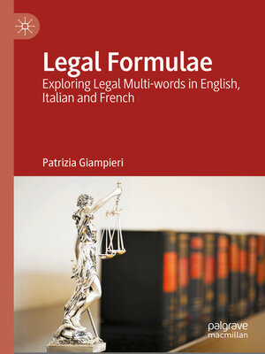 cover image of Legal Formulae